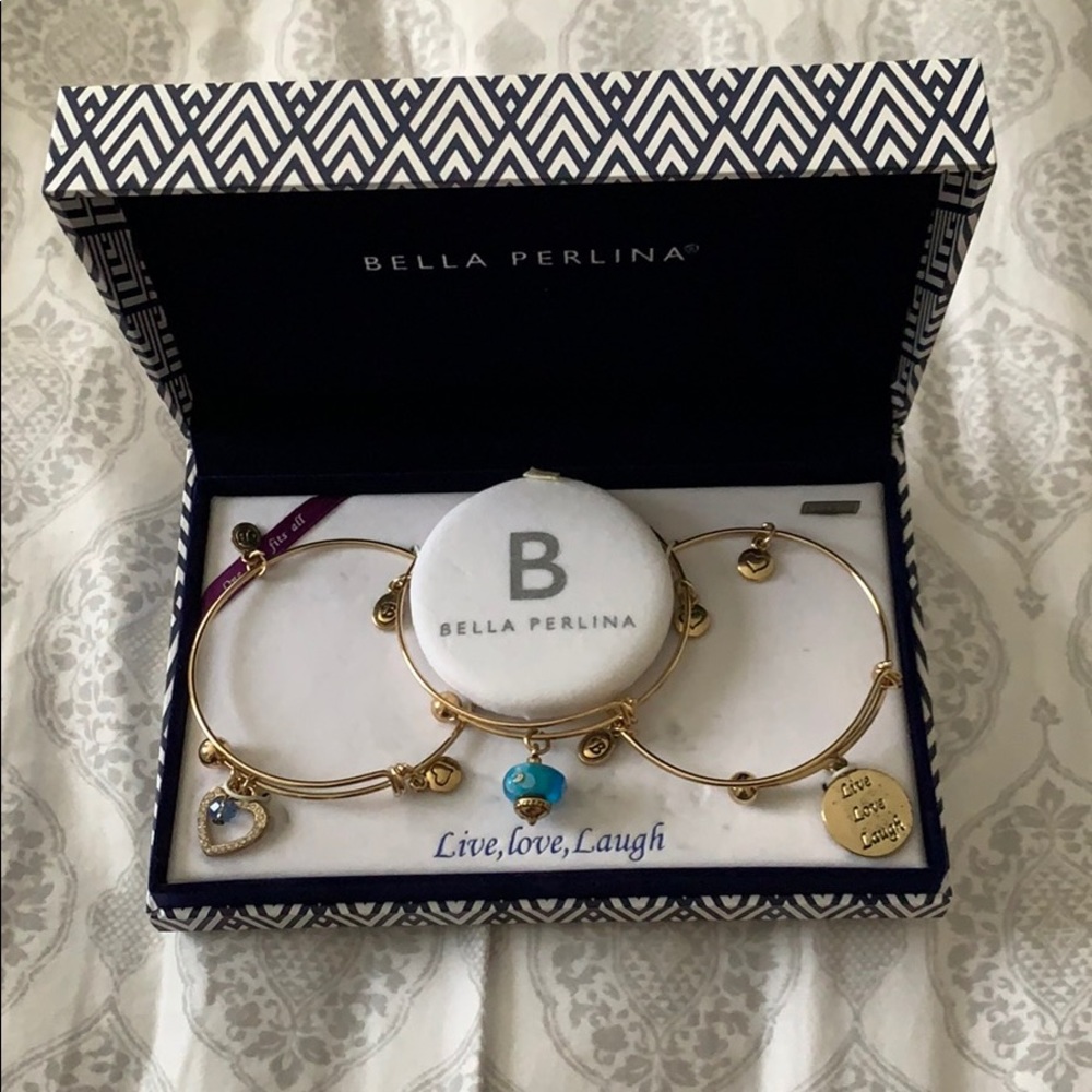 charm bracelets x3